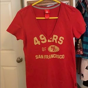 49ers tee shirt, size Medium, Nike. NFL